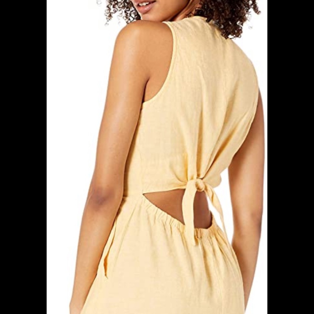 Obey Light Yellow Dress